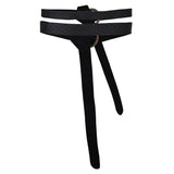 House of the Dragon Prince Aemond Targaryen Black Belt One-eyed Blindfold Cosplay Accessories Props