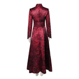 House of the Dragon Princess Rhaenyra Targaryen Women Red Outfit Cosplay Costume Halloween Carnival Party Suit