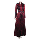 House of the Dragon Princess Rhaenyra Targaryen Women Red Outfit Cosplay Costume Halloween Carnival Party Suit
