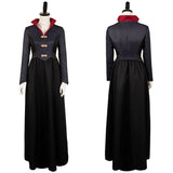 House of the Dragon Rhaenyra Targaryen Black High-Neck Dress Cosplay Costume Outfits