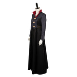 House of the Dragon Rhaenyra Targaryen Black High-Neck Dress Cosplay Costume Outfits