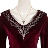 House of the Dragon Rhaenyra Targaryen Dark Red Dress Cosplay Costume Outfits Halloween Carnival Suit