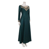 House of the Dragon Season 3 Alicent Hightower Women Green Dress Cosplay Costume Halloween Carnival Party Suit