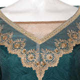 House of the Dragon Season 3 Alicent Hightower Women Green Dress Cosplay Costume Halloween Carnival Party Suit