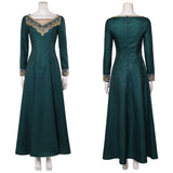 House of the Dragon Season 3 Alicent Hightower Women Green Dress Cosplay Costume Halloween Carnival Party Suit