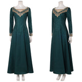 House of the Dragon Season 3 Alicent Hightower Women Green Dress Cosplay Costume Halloween Carnival Party Suit