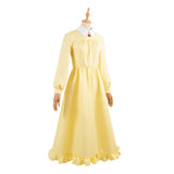 Howl No Ugoku Shiro Sophie Yellow Dress Cosplay Costume Outfits Halloween Carnival Suit