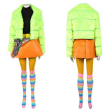 I Love Boosters Corvette Green Outfit Pro Cosplay Costume Halloween Carnival Party Suit