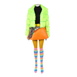 I Love Boosters Corvette Green Outfit Pro Cosplay Costume Halloween Carnival Party Suit