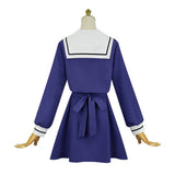 I Want to Love You Till Your Dying Day Sheena Mimi Ali Women Blue Uniform Cosplay Costume Halloween Carnival Party Suit