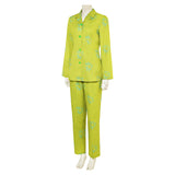 Inside Out 2 Joy Green Suit Cosplay Costume Outfits Halloween Carnival Suit
