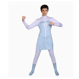 Invincible Anissa White Bodysuit Cosplay Costume Halloween Carnival Party Suit