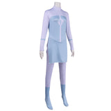 Invincible Anissa White Bodysuit Cosplay Costume Halloween Carnival Party Suit
