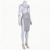Invincible Anissa White Jumpsuit Cosplay Costume Halloween Carnival Party Suit