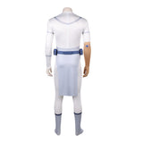 Invincible Conquest White Bodysuit Cosplay Costume Halloween Carnival Party Suit