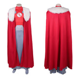 Invincible Emperor Argall Red Outfit Men Cosplay Costume Halloween Carnival Party Suit