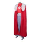 Invincible Emperor Argall Red Outfit Men Cosplay Costume Halloween Carnival Party Suit