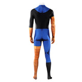 Invincible Mark Grayson Blue Outfit Cosplay Costume Halloween Carnival Party Suit  