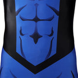 Invincible Mark Grayson Blue Outfit Cosplay Costume Halloween Carnival Party Suit  