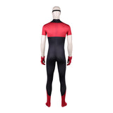 Invincible Oliver Grayson Black Red Outfit Cosplay Costume Halloween Carnival Party Suit