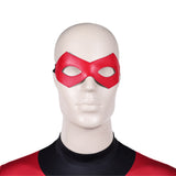 Invincible Oliver Grayson Black Red Outfit Cosplay Costume Halloween Carnival Party Suit