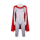 Invincible Oliver Grayson Red Grey Body Suit Cosplay Costume Halloween Carnival Party Suit
