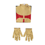 Invincible Oliver Grayson Red Yellow Black Outfit Cosplay Costume Halloween Carnival Party Suit