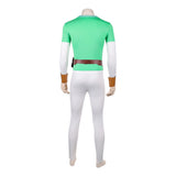 Invincible Stone Man Cosplay Green Costume Halloween Carnival Party Suit 