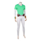 Invincible Stone Man Cosplay Green Costume Halloween Carnival Party Suit 