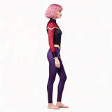 Invincible Telia Red Bodysuit Cosplay Costume Halloween Carnival Party Suit