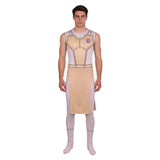 Invincible Thaedus White Bodysuit Cosplay Costume Halloween Carnival Party Suit