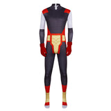 Invincible Thokk Black Bodysuit Cosplay Costume Halloween Carnival Party Suit 