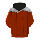 Invincible Thragg Pro Cosplay Red Hoodie 3D Printed Hooded Casual Sweatshirt Men Women Casual Streetwear Pullover