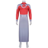 Invincible Thragg Red Cosplay Bodysuit Halloween Carnival Party Suit