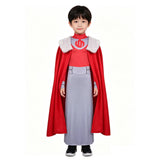 Invincible Thragg Red Kids Outfit Cosplay Costume Halloween Carnival Party Suit