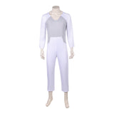 Invincible Thragg White Jumpsuit Cosplay Costume Halloween Carnival Party Suit