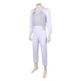 Invincible Thragg White Jumpsuit Cosplay Costume Halloween Carnival Party Suit