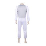 Invincible Thragg White Jumpsuit Cosplay Costume Halloween Carnival Party Suit