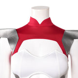 Invincible Universa White Outfit Female Cosplay Costume Halloween Carnival Party Suit
