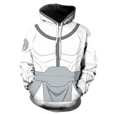 Invincible Viltrum White Hoddie Pro Cosplay Costume Halloween Carnival Party Suit
