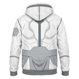 Invincible Viltrum White Hoddie Pro Cosplay Costume Halloween Carnival Party Suit