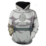 Invincible Viltrumite Grey Cosplay Hoodie Costume Halloween Carnival Party Suit