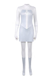 Invincible Viltrumite White Bodysuit Cosplay Costume Halloween Carnival Party Suit
