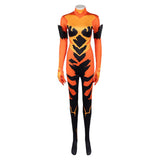 Invincible Volcanikka Red Bodysuit Cosplay Costume Halloween Carnival Party Suit