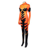 Invincible Volcanikka Red Bodysuit Cosplay Costume Halloween Carnival Party Suit