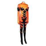 Invincible Volcanikka Red Bodysuit Cosplay Costume Halloween Carnival Party Suit
