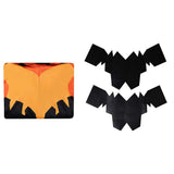 Invincible Volcanikka Red Bodysuit Cosplay Costume Halloween Carnival Party Suit