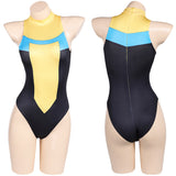 Invincible Costume Mark Cosplay Yellow Swimsuit For Adult Female Halloween Carnival Suit