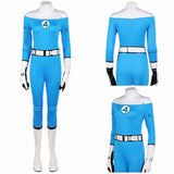 Invisible Woman Cosplay Costume For Adult Man Female Halloween Carnival Suit