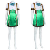 Isekai Slow Life Sarah Women Green Outfit Cosplay Costume Halloween Carnival Party Suit